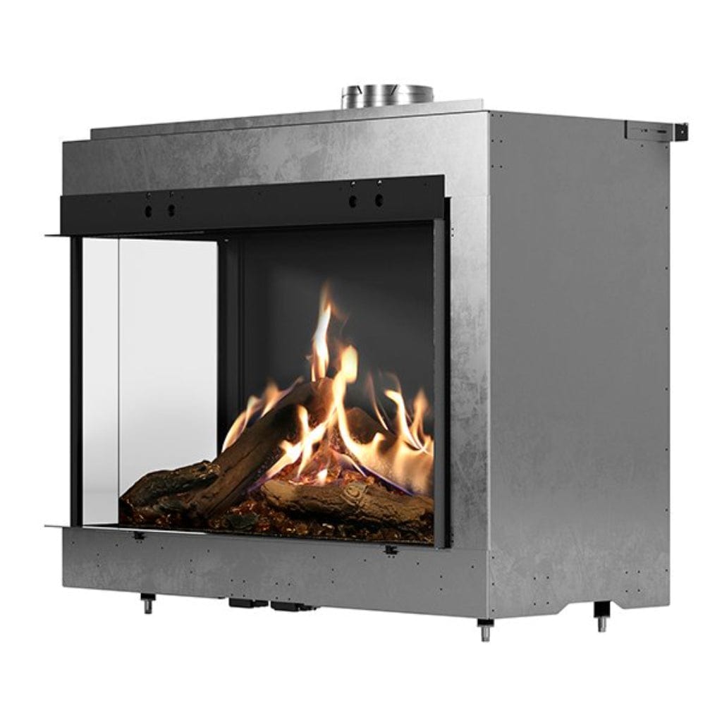 Faber MatriX 4326 Series Two-sided Left-facing Built-in Gas Fireplace