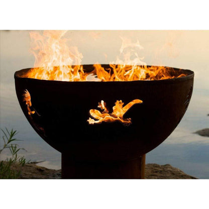 Fire Pit Art 36" Kokopelli Fire Pit