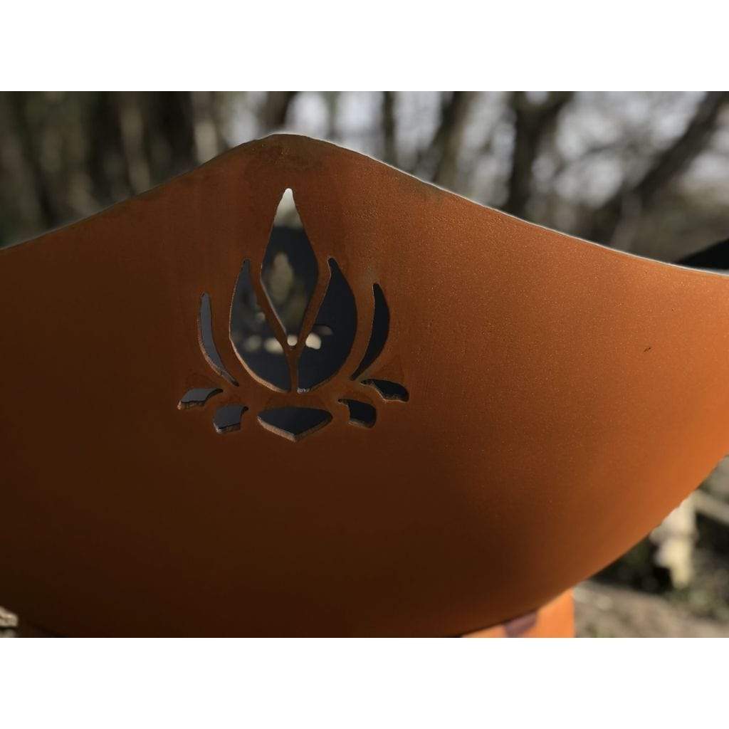 Fire Pit Art 36" Namaste Fire Pit