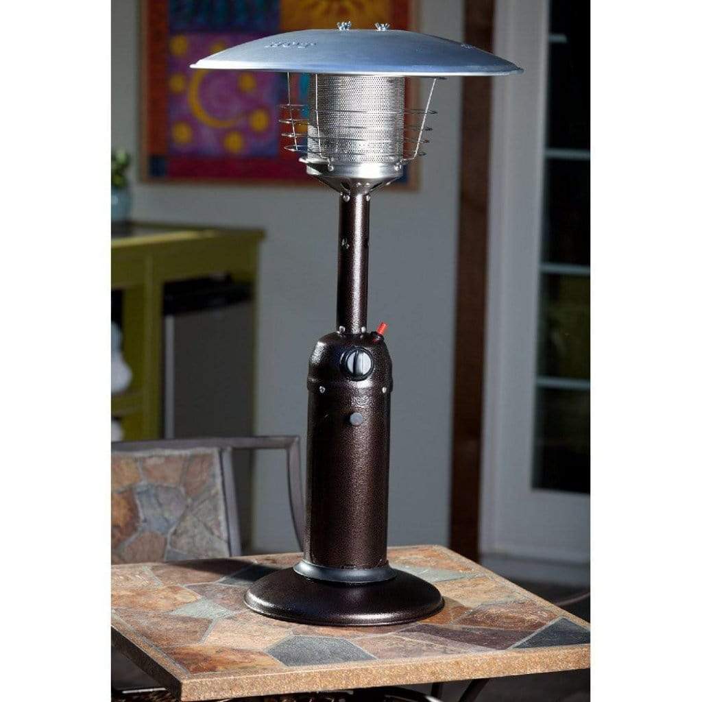 Fire Sense 35" Table Top Propane Gas Patio Heater