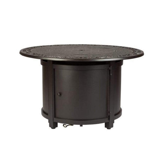 Fire Sense 42" Longpoint Round Aluminum Propane Gas Fire Pit