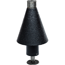 Fire by Design Black Cone Automated Propane Gas Tiki Torch