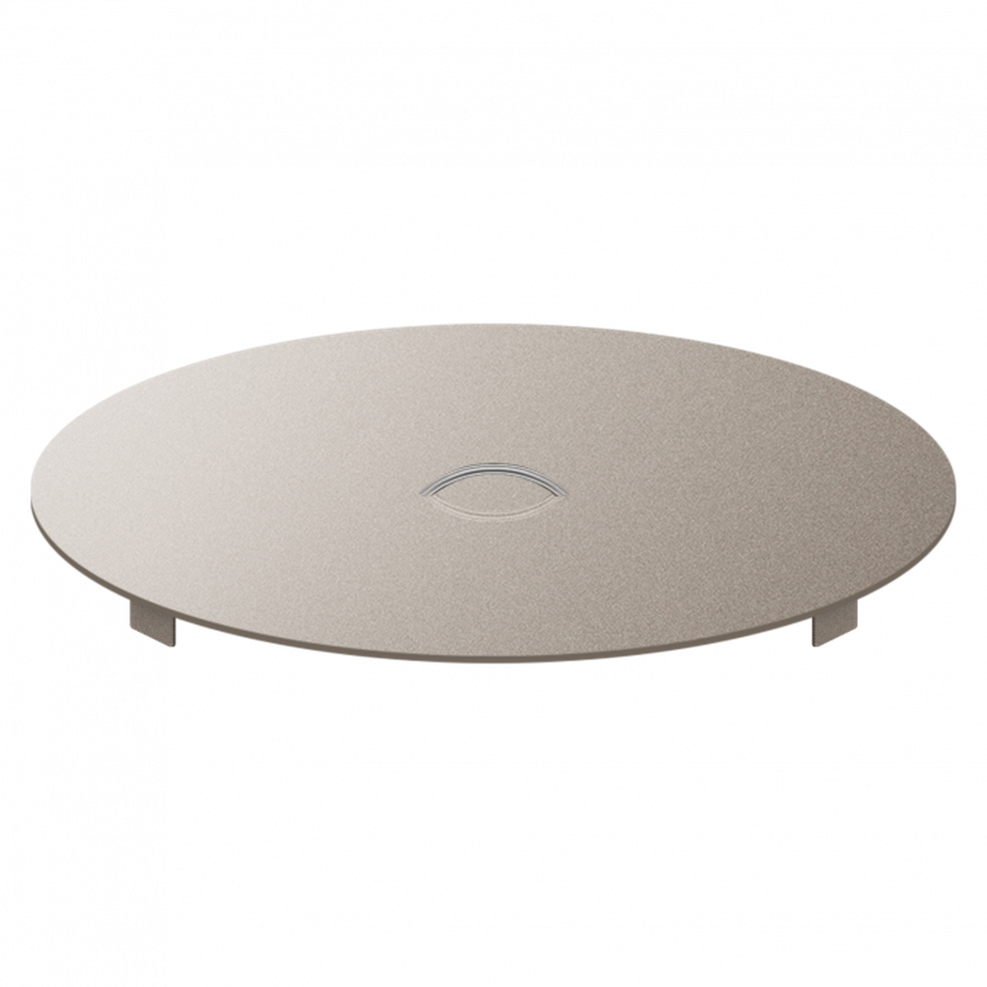 Firegear 22" Round Stainless Steel Fire Pit Lid With Handle for 19" Round Drop-In Pan