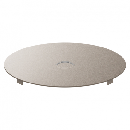 Firegear 22" Round Stainless Steel Fire Pit Lid With Handle for 19" Round Drop-In Pan