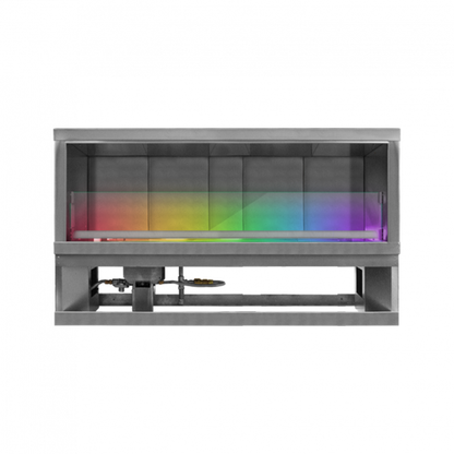 Firegear Kalea Bay LED 60" Linear Outdoor Stainless Steel Vent-Free Natural Gas Fireplace