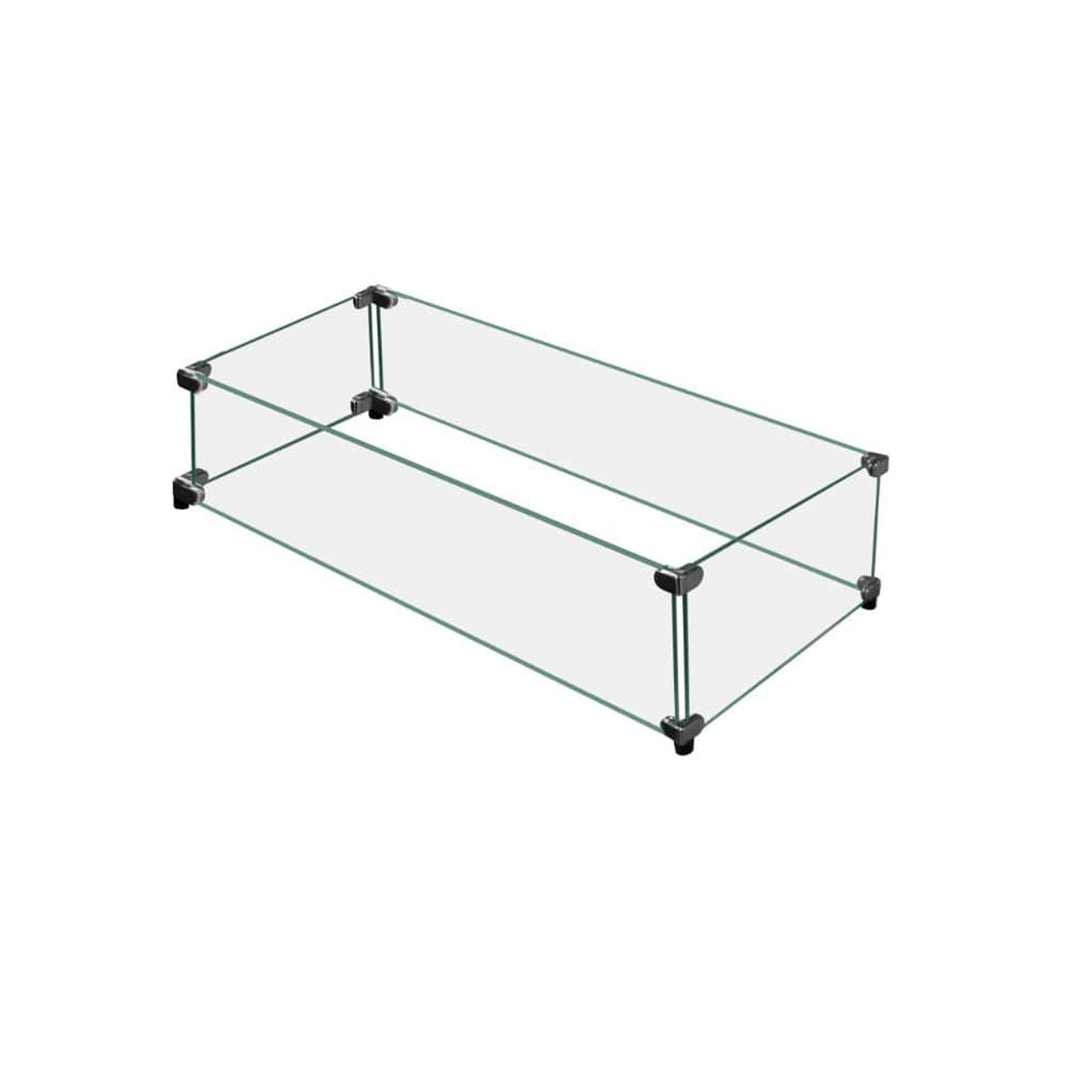 Firegear 77" x 21" Linear Tempered Glass Windshield