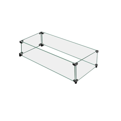 Firegear 77" x 21" Linear Tempered Glass Windshield