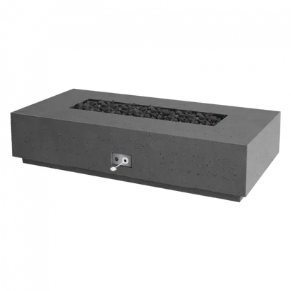 Firegear Pro Series Sanctuary 76 76" Slate Rectangular Propane Gas Fire Table With Match Throw Ignition System