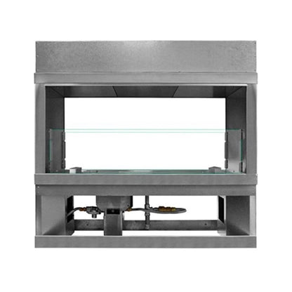 Firegear See-Through Conversion Kit for Kalea Bay Non-LED 60" Gas Fireplace