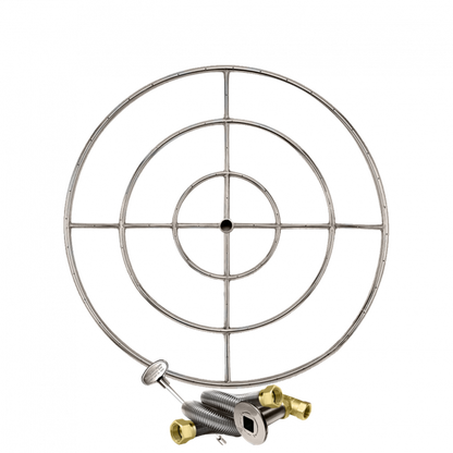 Firegear Stainless Steel Gas Fire Pit Burner Ring Kit