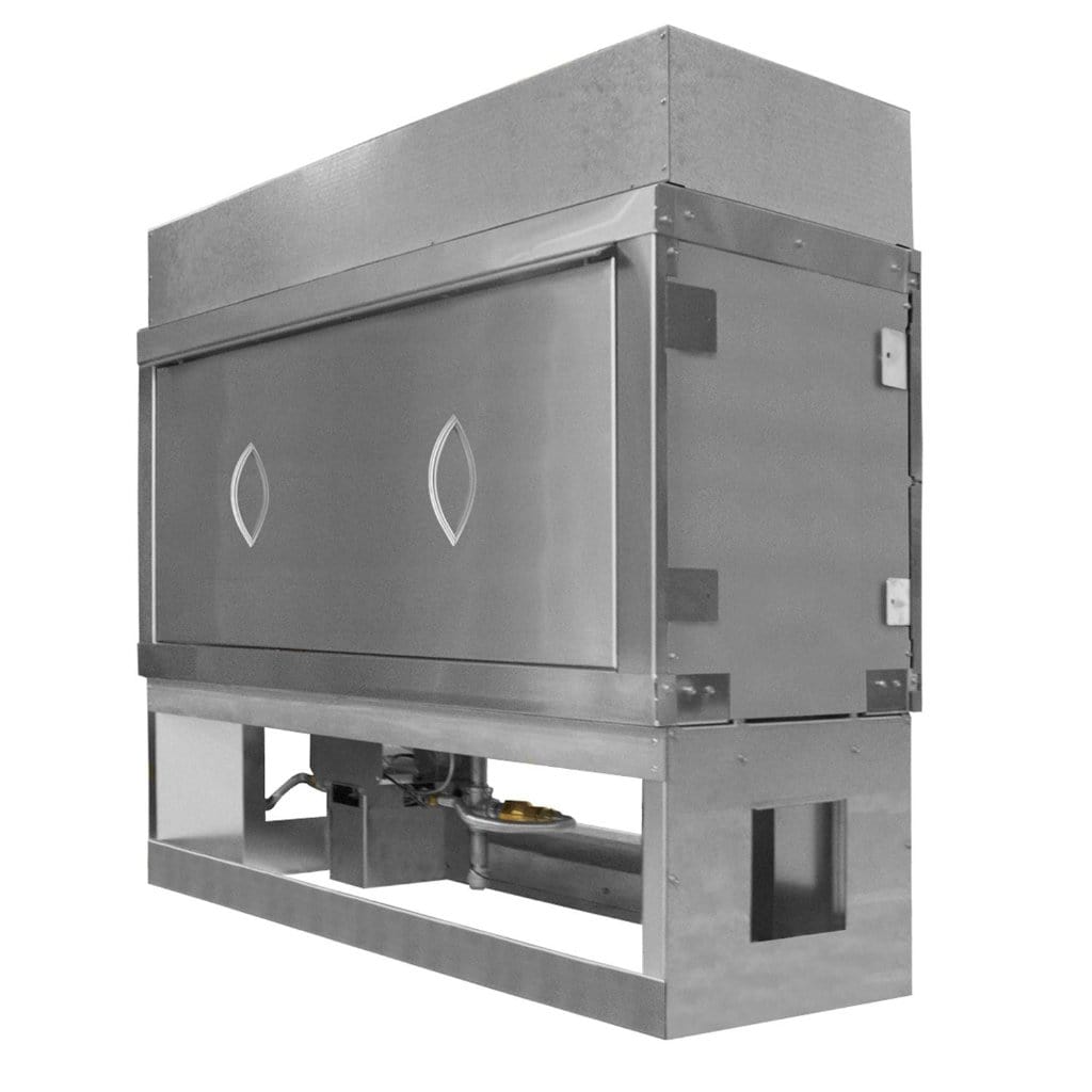 Firegear Stainless Steel Weather Cover for Kalea Bay 48" Gas Fireplace