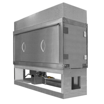 Firegear Stainless Steel Weather Cover for Kalea Bay 48" Gas Fireplace