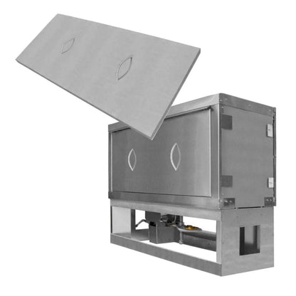 Firegear Stainless Steel Weather Cover for Kalea Bay 48" Gas Fireplace