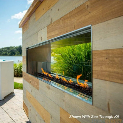 Firegear See-Through Conversion Kit for Kalea Bay LED 72" Gas Fireplace
