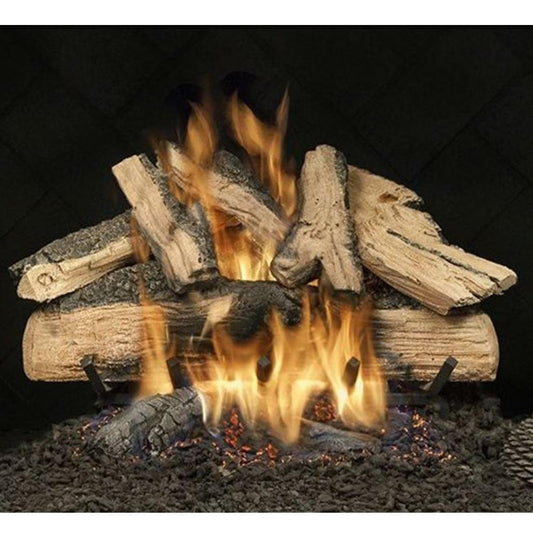 Fireside 18" Elegant Split Oak Vented Gas Logs