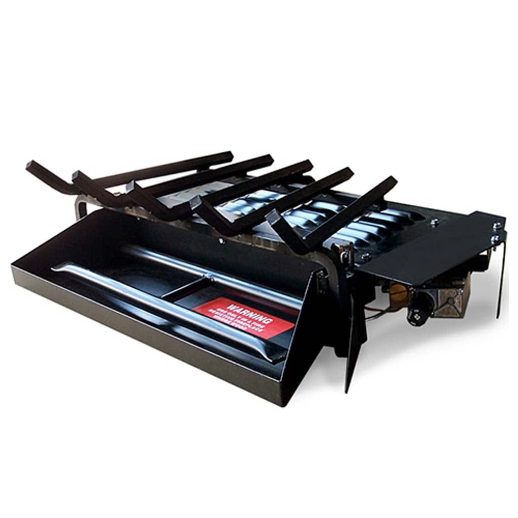 Fireside Tech 9000 24" High Performance Vented Natural Gas Burner System With VEI Control