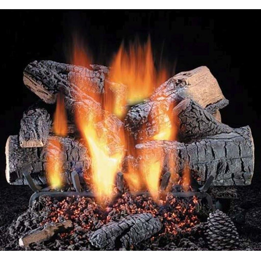 Fireside 30" Windsor Premium Oak See-Thru Vented Gas Logs