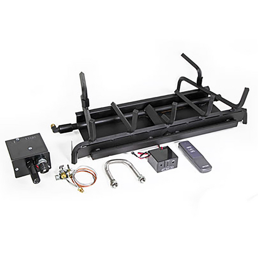 Grand Canyon 18" to 42" Assembled 3-Burner with Modulating Millivolt and Remote System