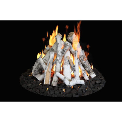 Grand Canyon 31 Piece Aspen Birch Gas Log Set for 48" Burner
