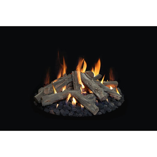 Grand Canyon 9 Piece Western Driftwood Gas Log Set for 18/24" Burners