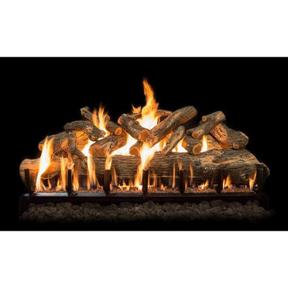 Grand Canyon 24" to 120" Arizona Weathered Oak Jumbo See Through Vented Gas Logs