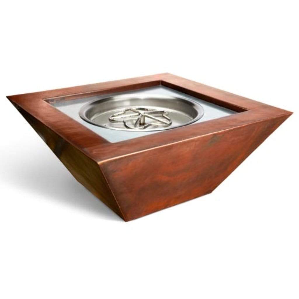 HPC 36" Copper Sierra Fire Bowl Match-Lit Ignition