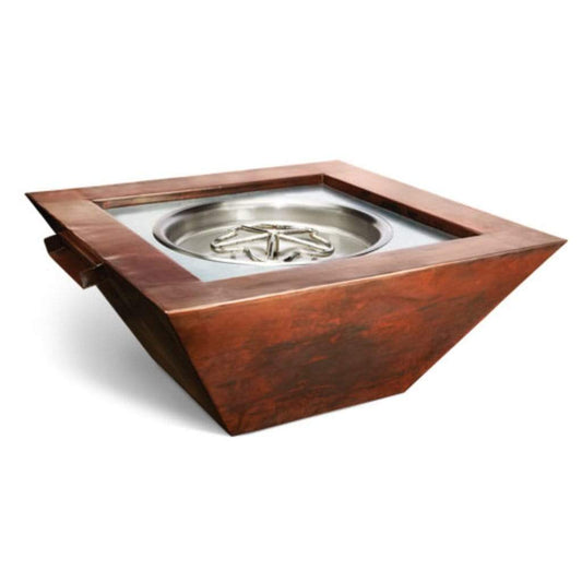 HPC 36" Copper Sierra Fire & Water Bowl Match-Lit Ignition