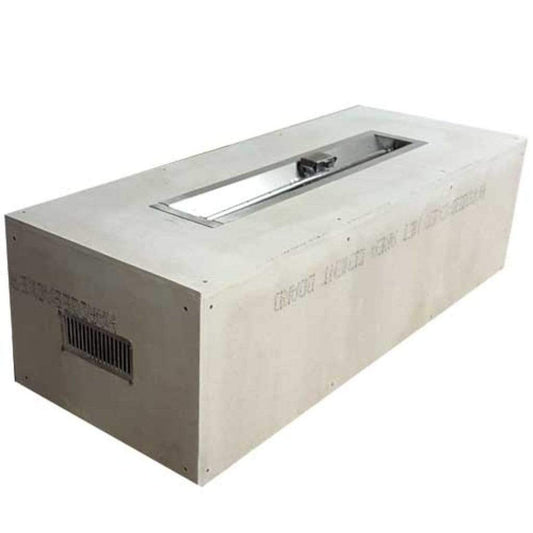 HPC 36" Rectangle Enclosure Trough Burner Electronic Ignition Fire Pit