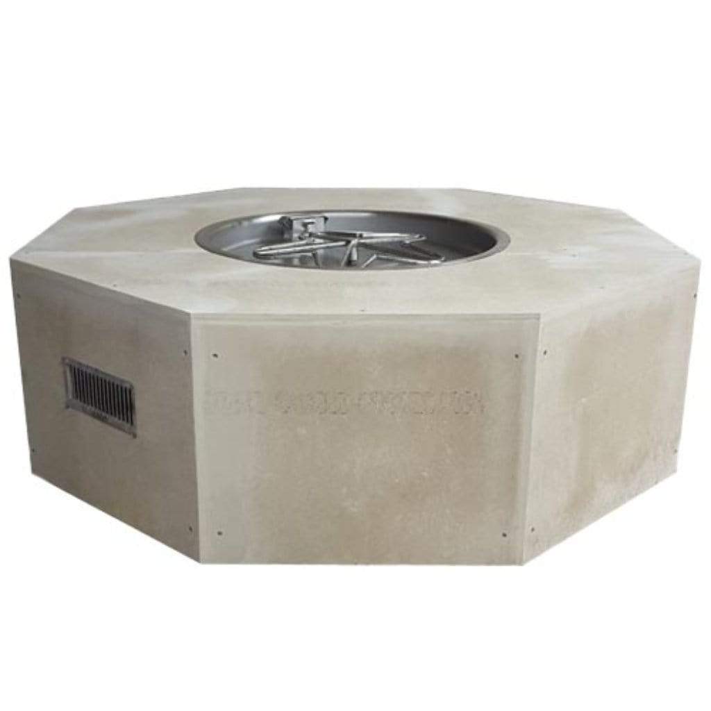 HPC 45" Octagon Enclosure Penta Burner Match-Lit Fire Pit