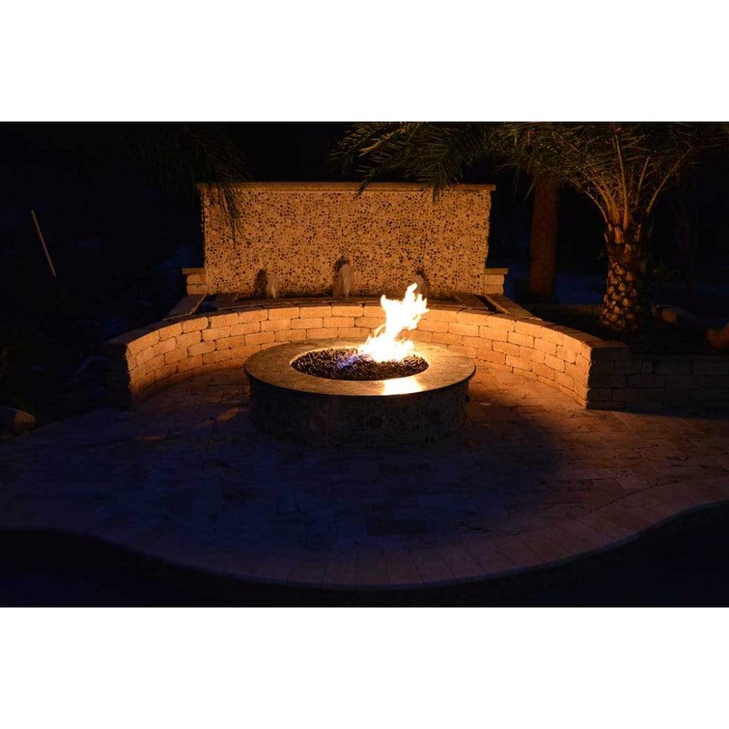 HPC 45" Round Enclosure Penta Burner Electronic Ignition Fire Pit