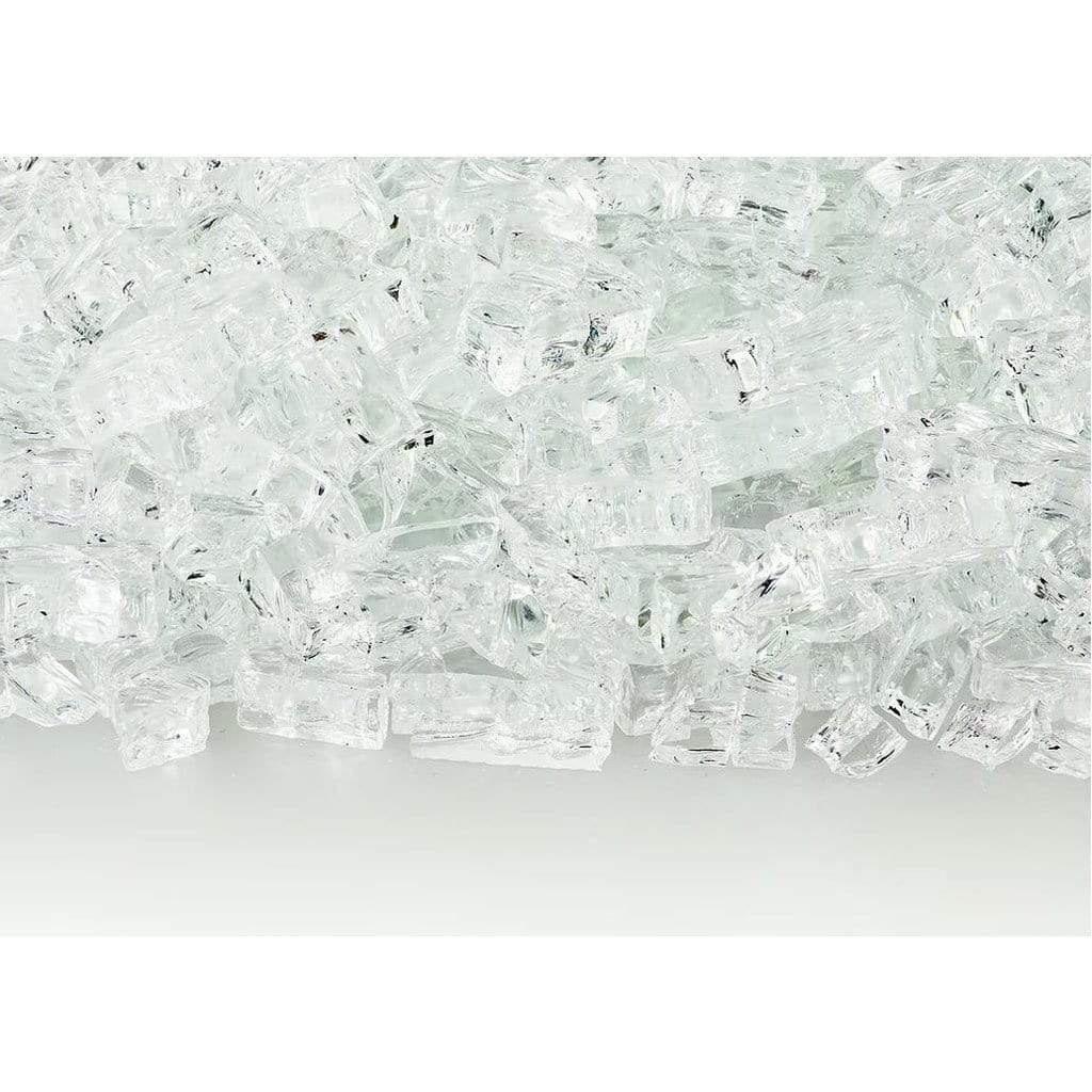 Hargrove 1/2" Reflective Fireglass 10-lb