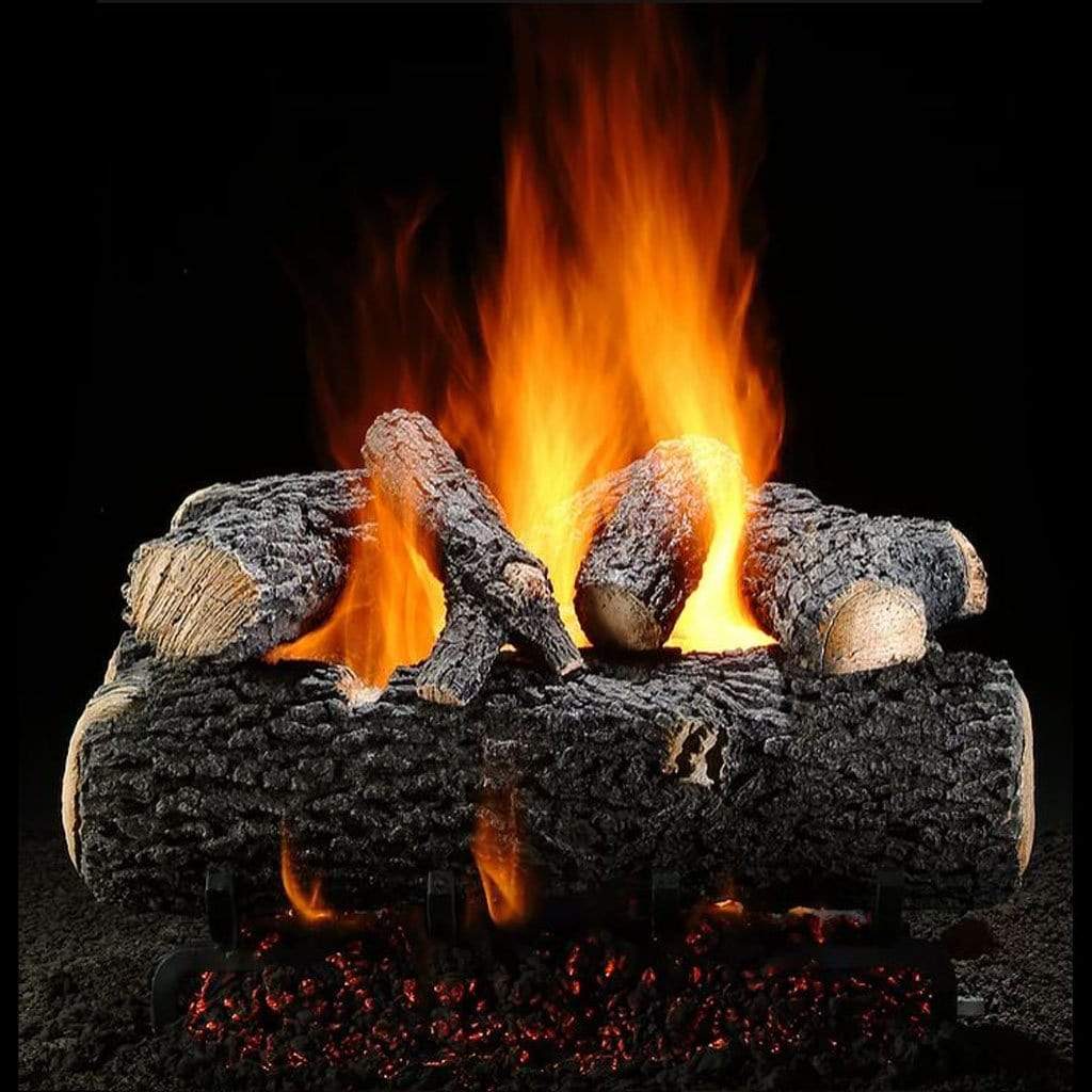 Hargrove 21" Grand Oak See-Thru Vented Gas Log