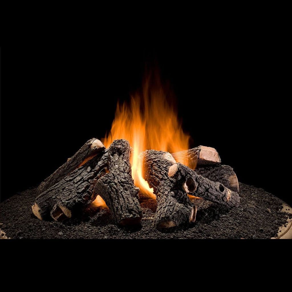 Hargrove 30" Wilderness Oak Outdoor Firepit Loose Logs