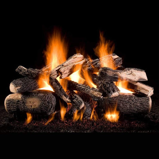 Hargrove 60" Kodiak Char Double Stack Single Side Large Vented Gas Log