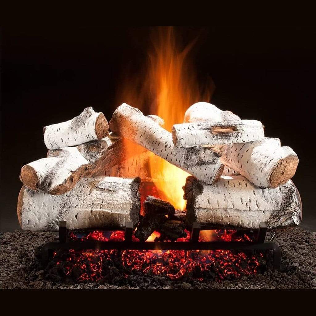 Hargrove Radiant Heat 24" Aspen Timbers See-Thru Vented Gas Logs