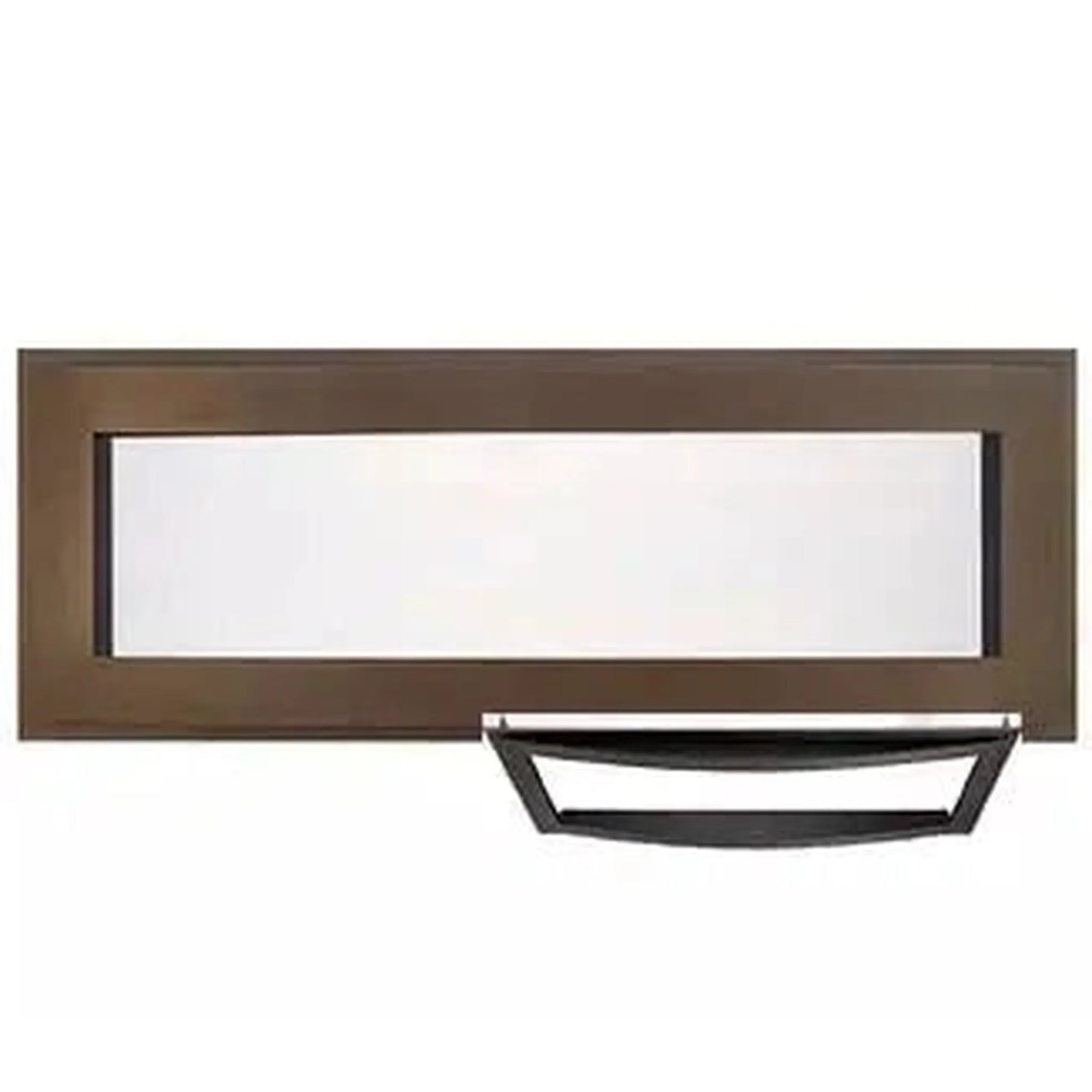 Heatilator Illusion Black Decorative Front for Crave and Crave See-Through 60" Gas Fireplaces