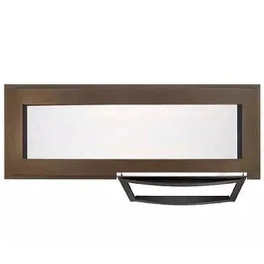Heatilator Illusion Black Decorative Front for Crave and Crave See-Through 60" Gas Fireplaces