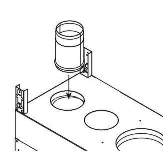 Heatilator PH-LINEAR Starting Collars for Non-Ducted Passive Heat Kit