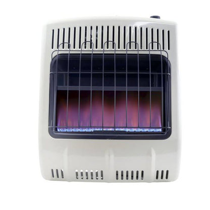 Heatstar 24" 20,000 BTU Blue Flame Vent Free Propane Gas Heater With Thermostat and Blower