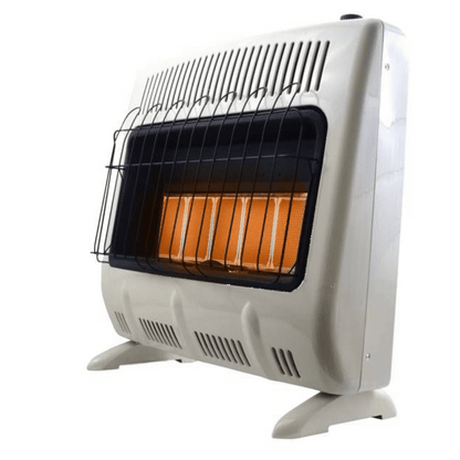 Heatstar 30,000 BTU Vent Free Infrared Radiant Propane Heater with Thermostat and Blower