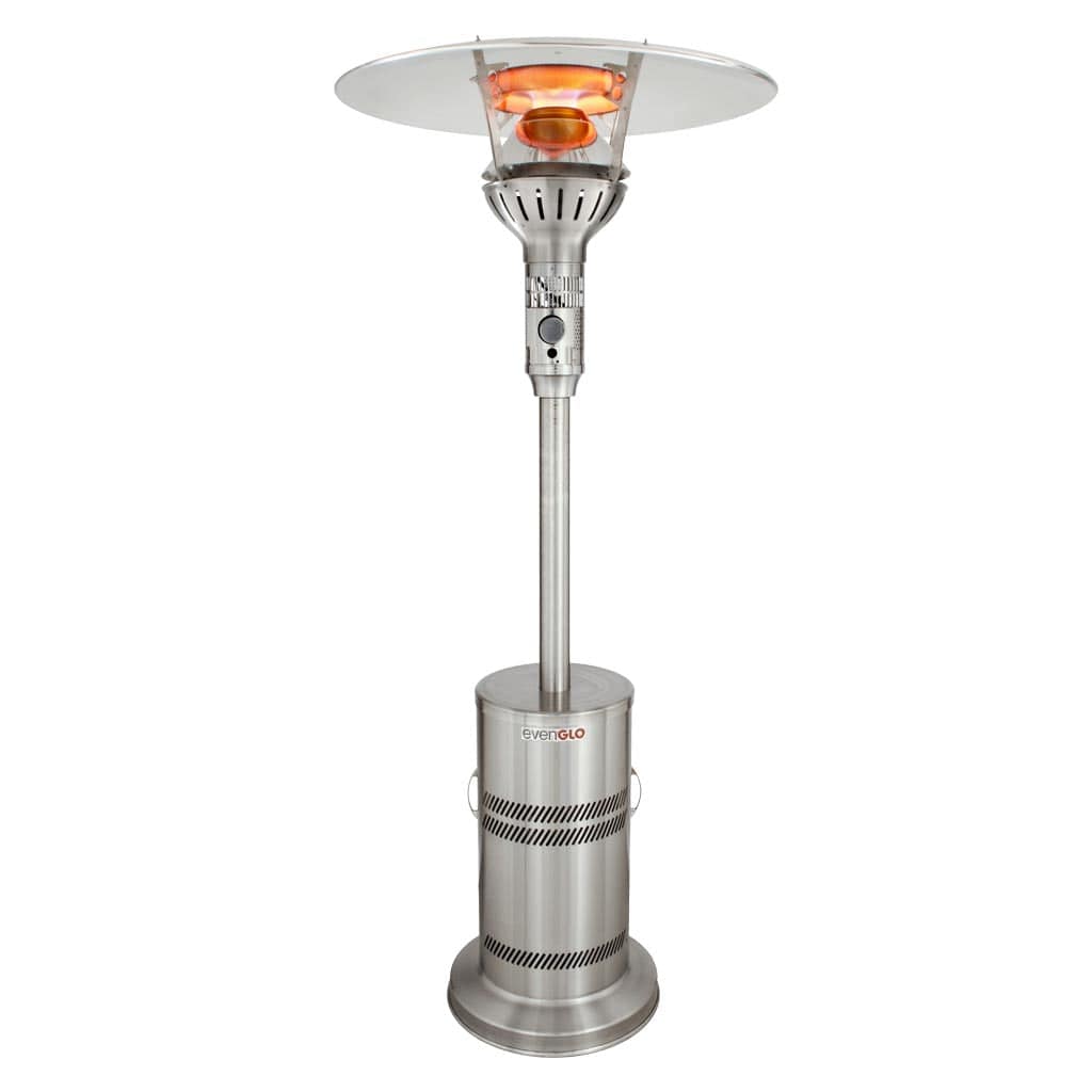 IR Energy evenGLO GA201M2 90" Stainless Steel Portable Propane Patio Heater