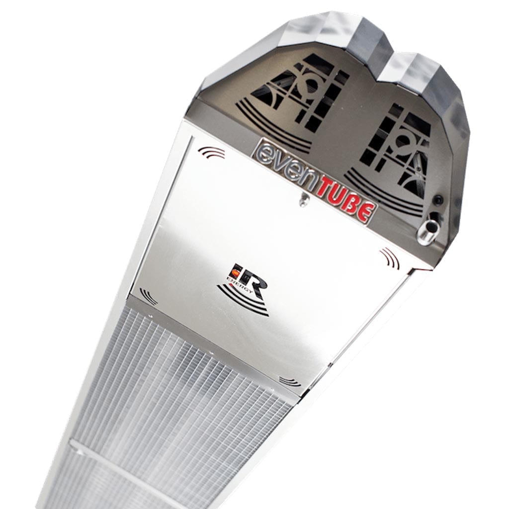 IR Energy evenTUBE 264" Aluminum Two-Stage Overhead Natural Gas Vented Heater