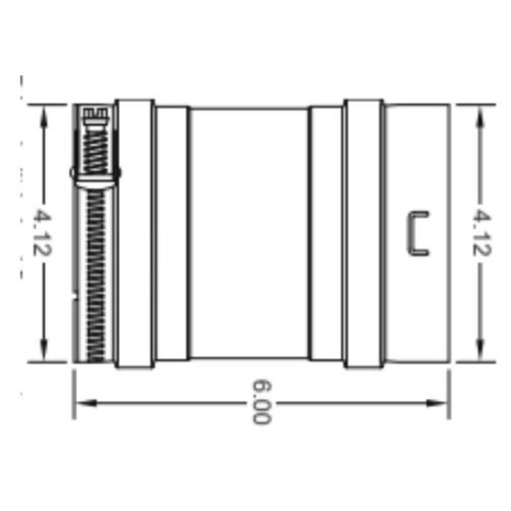 IR Energy evenTUBE 4" Vent Adapter for ETSV