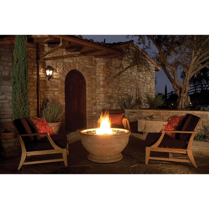 Kindred 38" Marbella Concrete Gas Fire Bowl