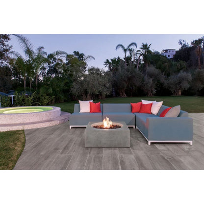 Kindred 40" Talus Concrete Gas Fire Bowl