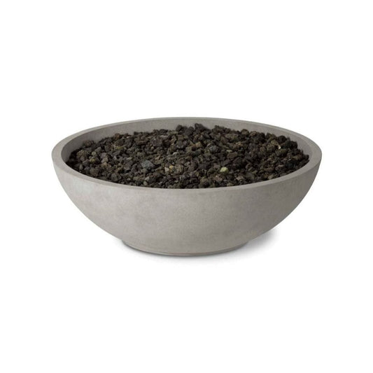 Kindred 48" Mezzaluna Concrete Gas Fire Bowl