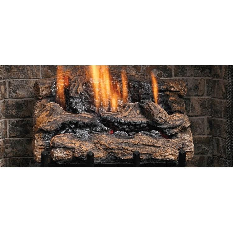 Kingsman 18" Fiber Split Oak Vented/Vent Free Log Set