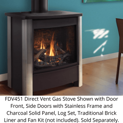 Kingsman 26" FDV451 Free Standing Direct Vent Gas Stove