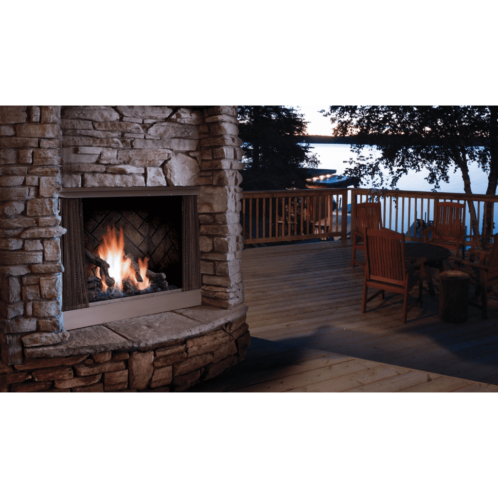 Kingsman 42" OFP42 Millivolt Outdoor Gas Fireplace