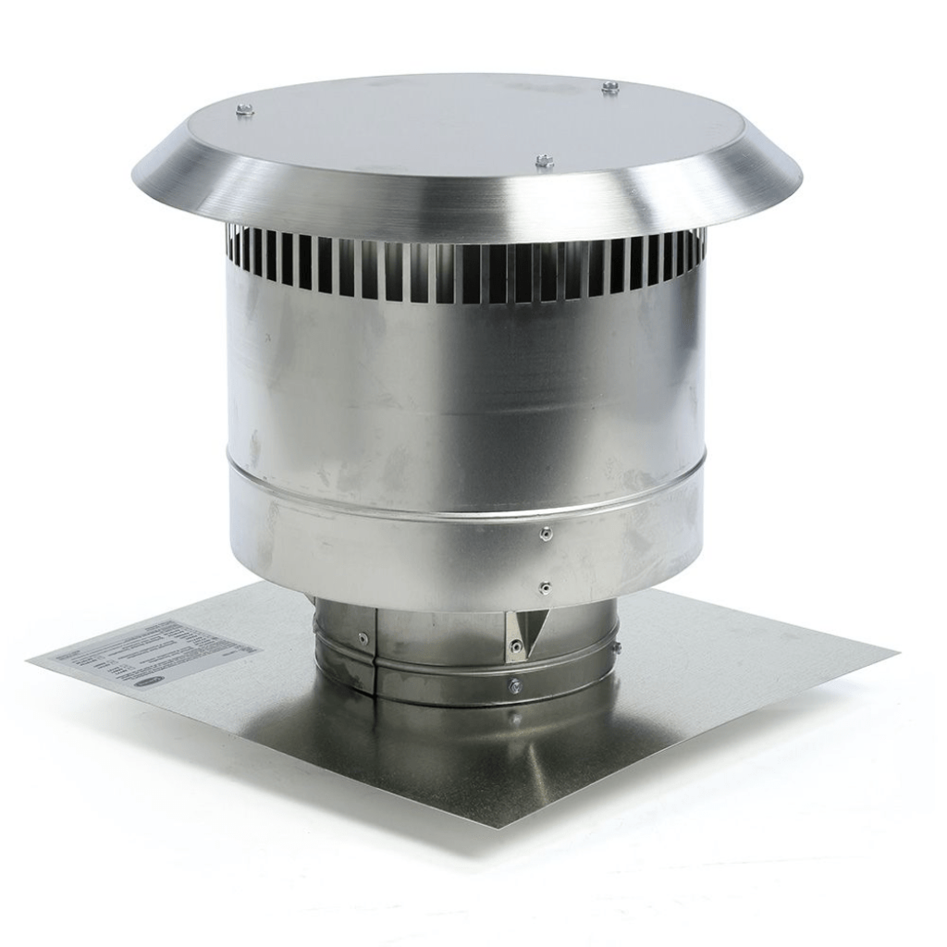Kingsman 4/3" Vertical Vent Termination With Mill Pac and Screws for IDV44 Fireplace Insert
